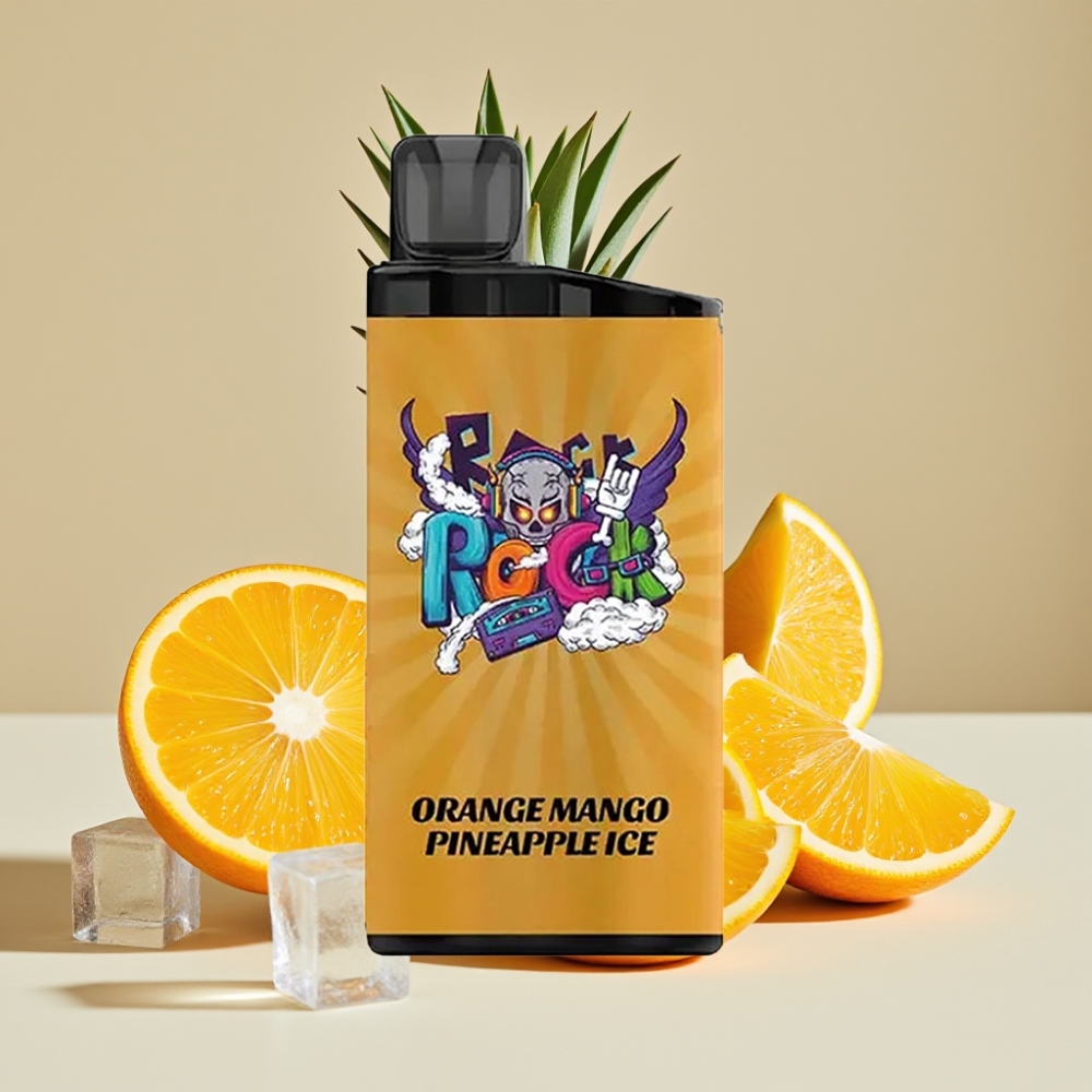 IGET Bar 3500 Puffs Engangsvaper Appelsin Mango Ananas Is (1400 mAh, Mesh Coil)