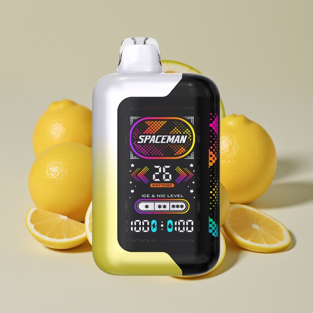 SMOK SPACEMAN SP40000 Null Nikotin Engangsdamp Lemon Pop