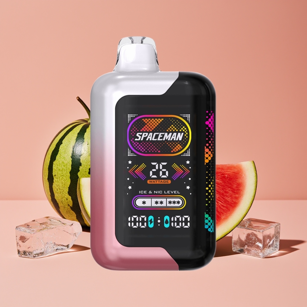 SMOK SPACEMAN SP40000 Null Nikotin Engangsdamp Vannmelon Is