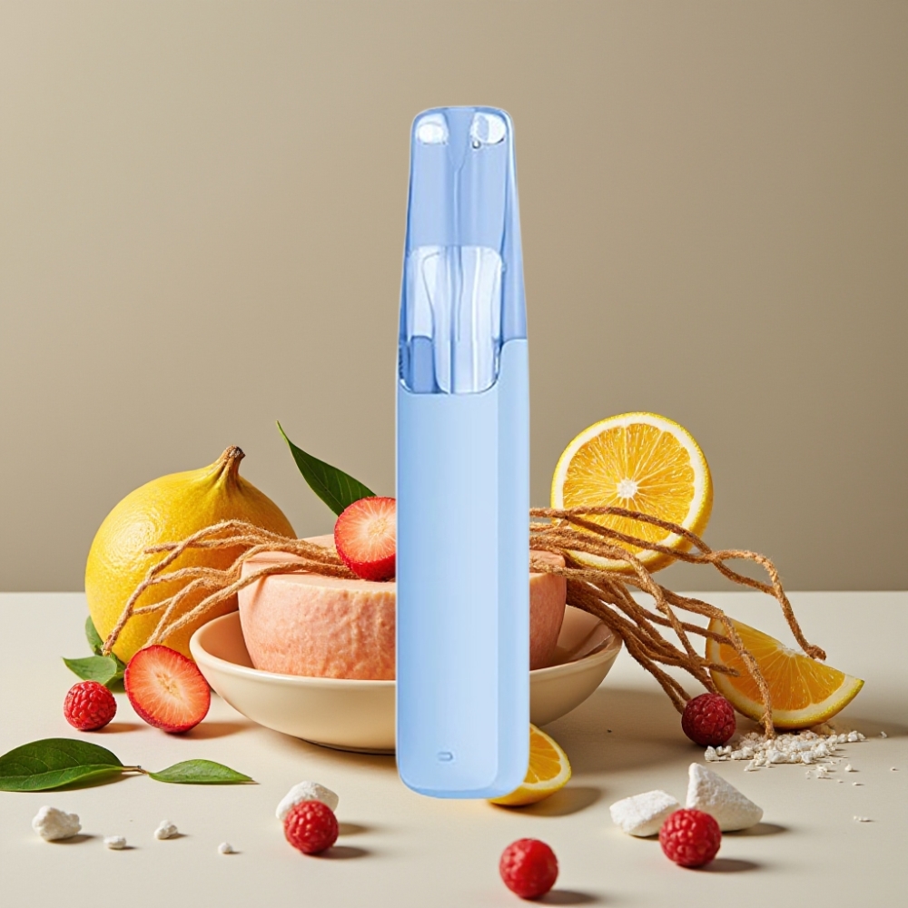 Snowplus Dash 4000 Puffs Engangsdevice Mineralvann Keramisk Atomizer 530 mAh 7.5 ml
