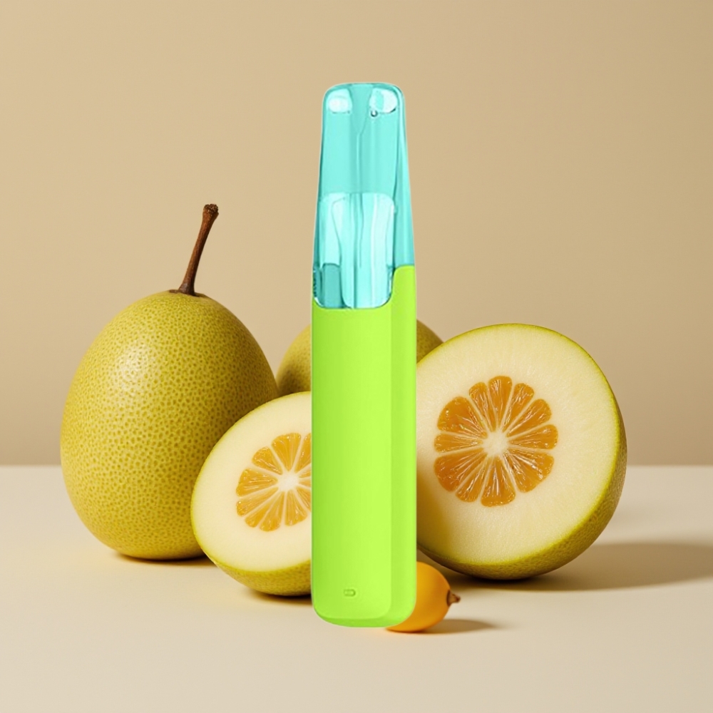 Snowplus Dash 4000 Puffs Engangsdevice Søt Honningmelon – Keramisk Atomizer, 530 mAh, 7,5 ml
