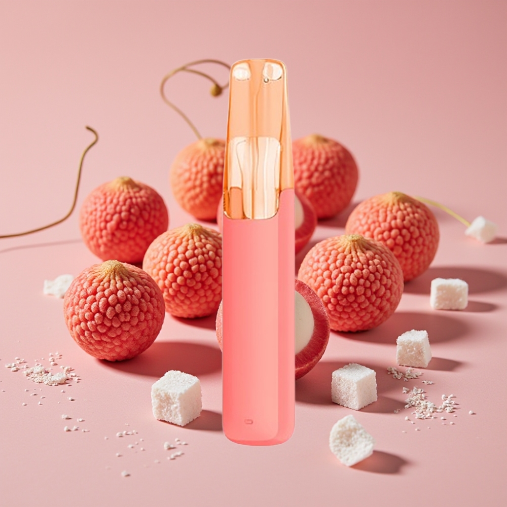 Snowplus Dash 4000 Puffs Engangsenhet Litchi Is med keramisk atomizer, 530 mAh, 7,5 ml