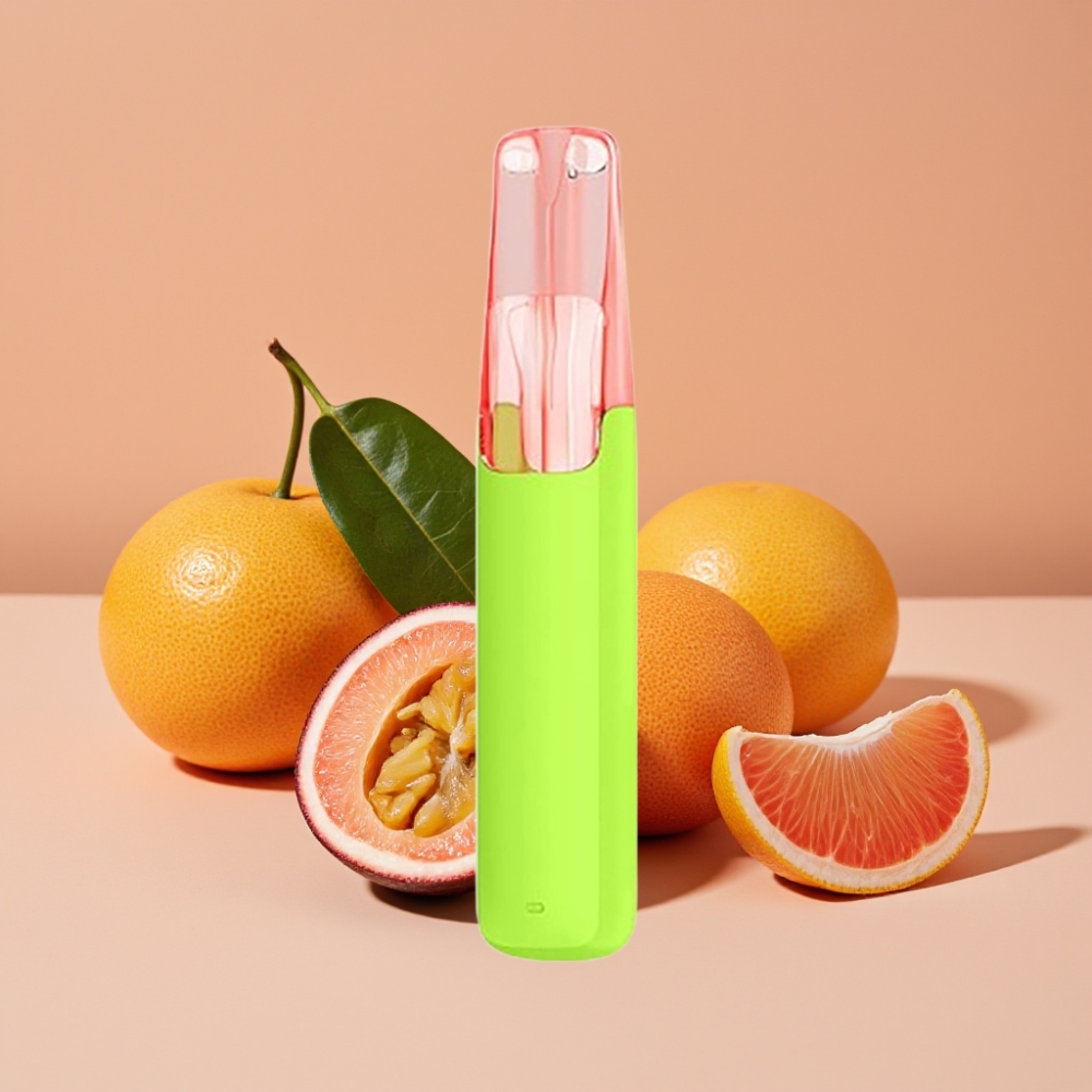 Snowplus Dash 4000 Puffs Engangsenhet Pasjonsgrapefrukt – Keramisk Atomizer, 530 mAh, 7,5 ml